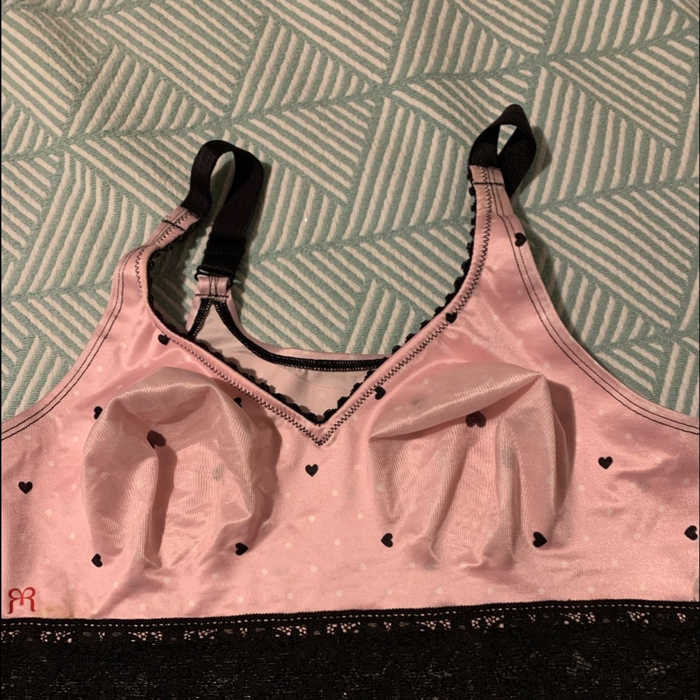Ruby Ribbon heart bra - Picture 1 of 3
